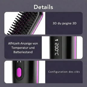 Monarch Wear | Brosse coiffante pour cheveux courts – VolumeLift™ - (STOCK LIMITÉ)