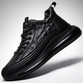 Zerbeto | Scarpe casual da uomo con stampa coccodrillo e cuscinetto d’aria (stile italiano)