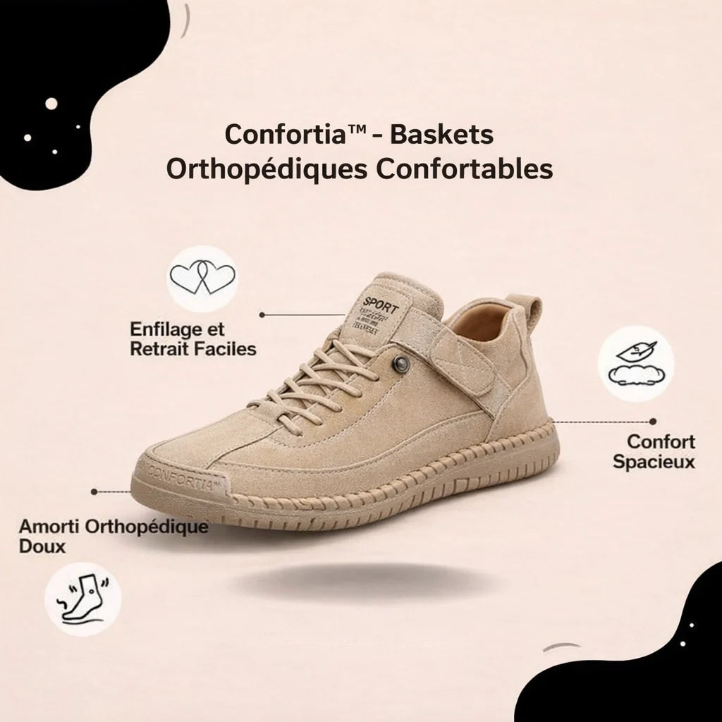 Monarch Wear | Baskets orthopédiques premium - Confortia™