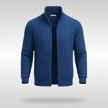 Zerbeto | Elegante giacca classica con cerniera – RibbedWarm™