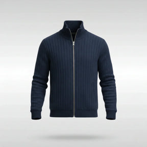 Zerbeto | Elegante giacca classica con cerniera – RibbedWarm™