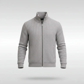 Monarch Wear | Veste zippée classique élégante – RibbedWarm™
