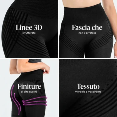 CurveLift™ | Leggings Modellanti 3D