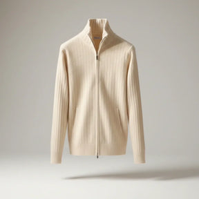Monarch Wear | Veste zippée classique élégante – RibbedWarm™