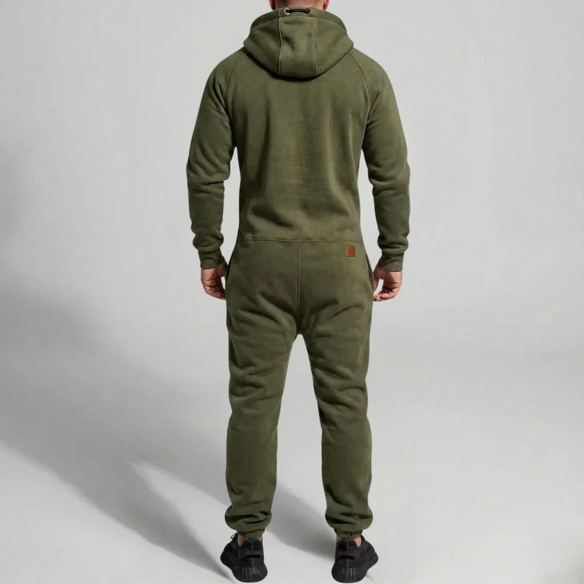 Zerbeto | Tuta in pile con cappuccio e zip Cozy