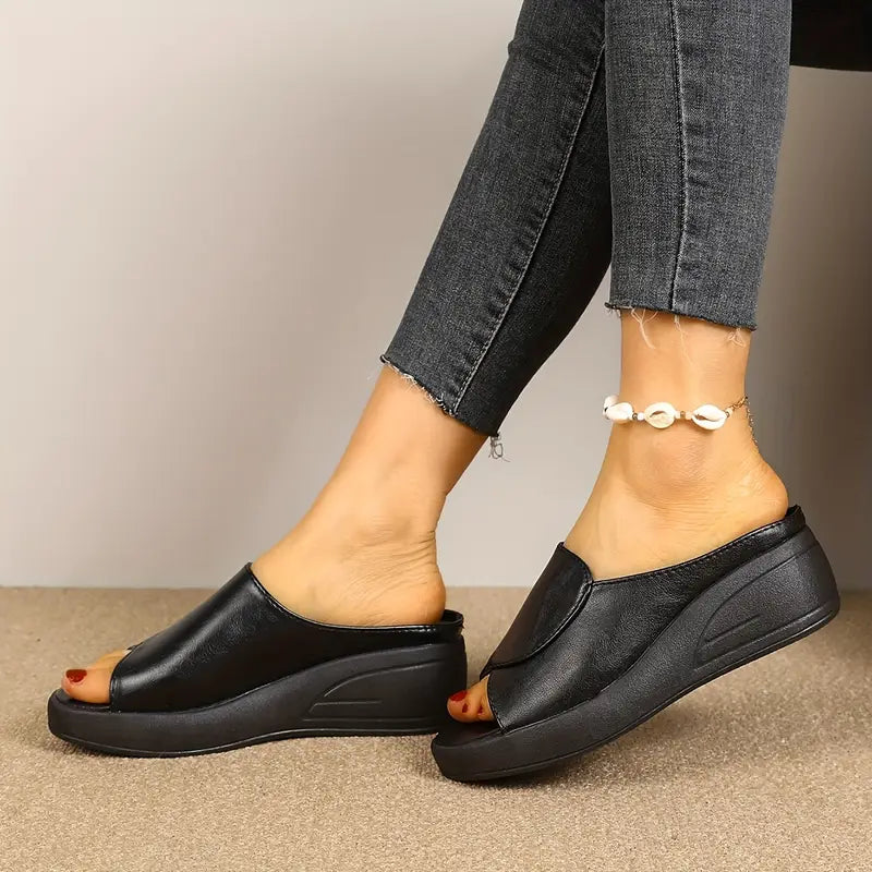 Monarch – Mule Féminine Confort Élégant NoirLift - [BLACK FRIDAY] - [ACHETÉZ 1, RECEVÉZ 2 GRATUIT]