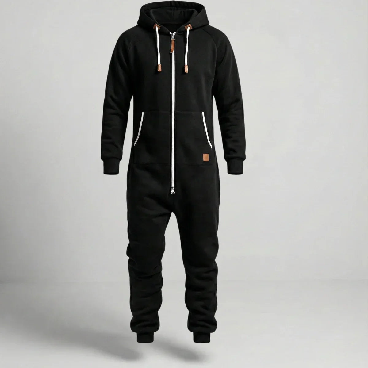 Zerbeto | Tuta in pile con cappuccio e zip Cozy