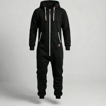 Zerbeto | Tuta in pile con cappuccio e zip Cozy