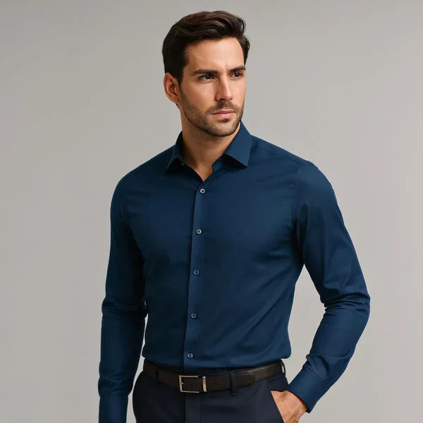 Monarch Wear - Chemise Slim Fit Infinity™ sans repassage [ACHETEZ 1, RECEVEZ-EN 2]