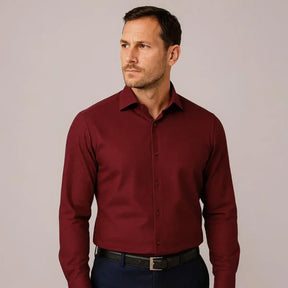 Monarch Wear - Chemise Slim Fit Infinity™ sans repassage [ACHETEZ 1, RECEVEZ-EN 2]