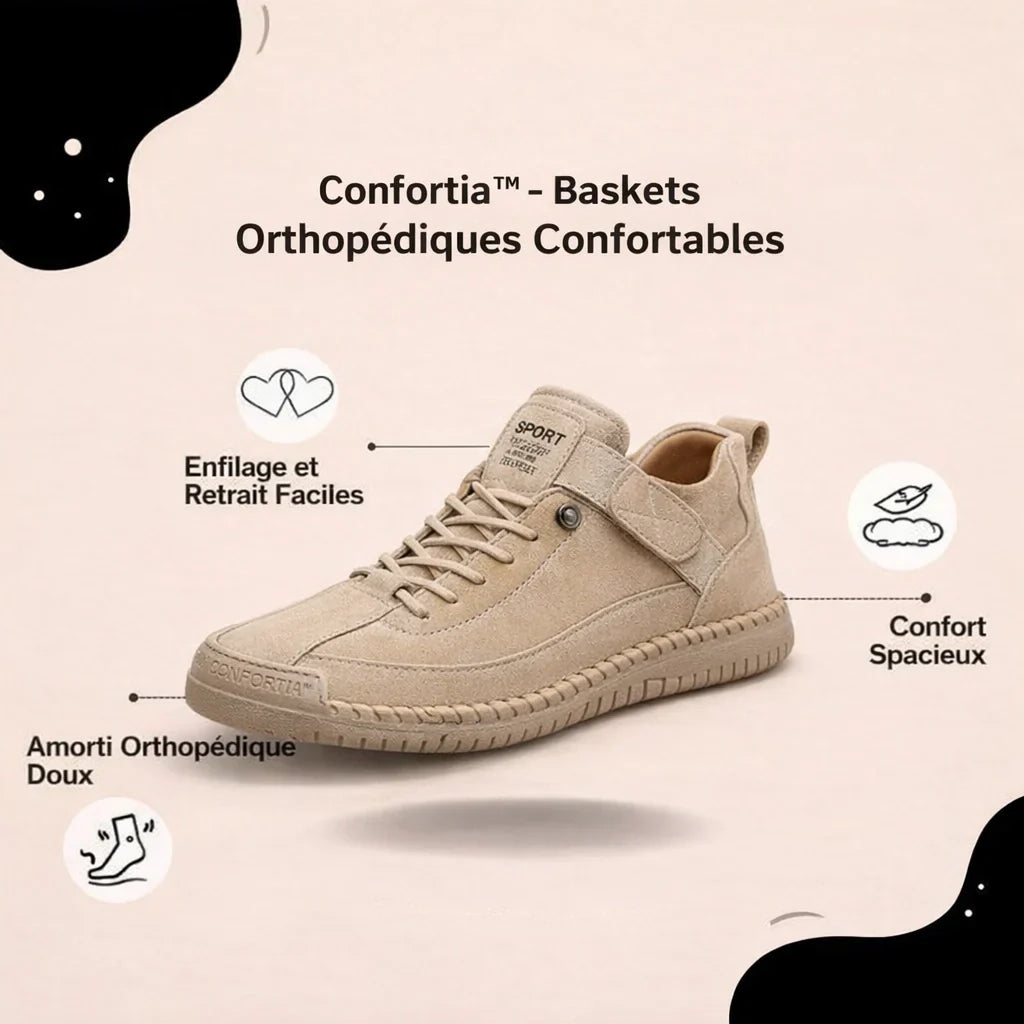 Zerbeto | Sneakers ortopediche di alta gamma - Confortia™