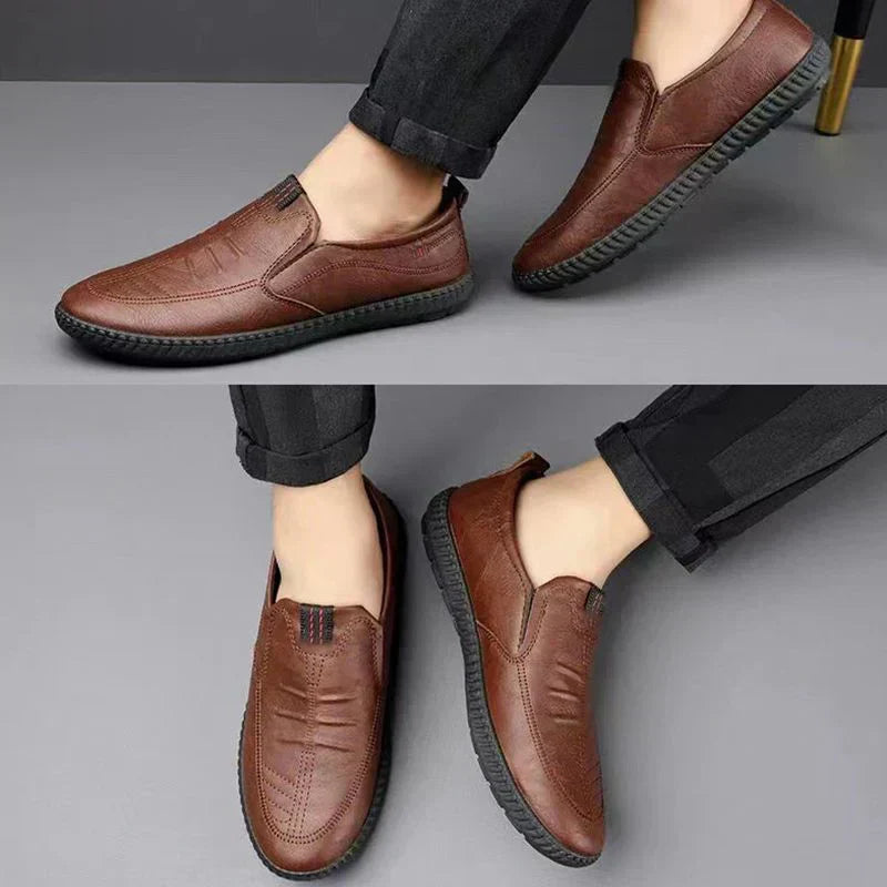 Zerbeto | Mocassini slip-on in pelle da uomo