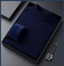 Maglione in Cashmere Spesso da Uomo a Tinta Unita | Alta Qualità