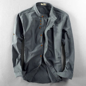 Monarch Wear - Chemise à Col Mandarin Osaka™