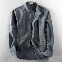 Zerbeto | Camicia con Collo alla Coreana Osaka™
