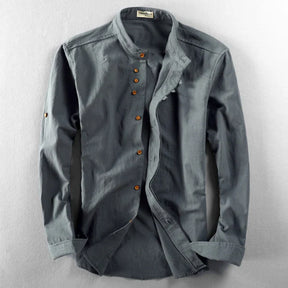Zerbeto | Camicia con Collo alla Coreana Osaka™