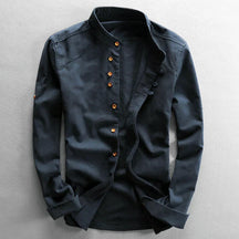 Zerbeto | Camicia con Collo alla Coreana Osaka™