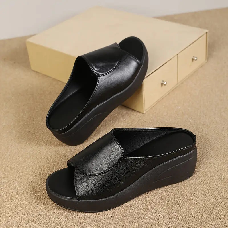 Monarch – Mule Féminine Confort Élégant NoirLift - [BLACK FRIDAY] - [ACHETÉZ 1, RECEVÉZ 2 GRATUIT]