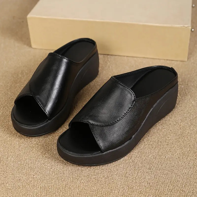 Monarch – Mule Féminine Confort Élégant NoirLift - [BLACK FRIDAY] - [ACHETÉZ 1, RECEVÉZ 2 GRATUIT]