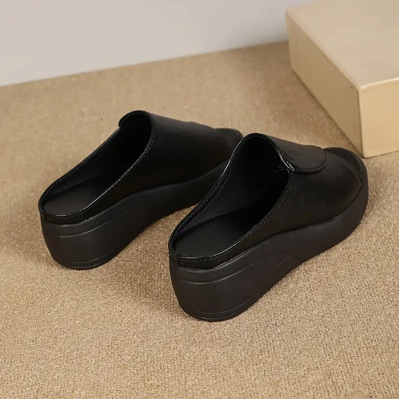 Monarch – Mule Féminine Confort Élégant NoirLift - [BLACK FRIDAY] - [ACHETÉZ 1, RECEVÉZ 2 GRATUIT]