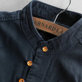 Zerbeto | Camicia con Collo alla Coreana Osaka™