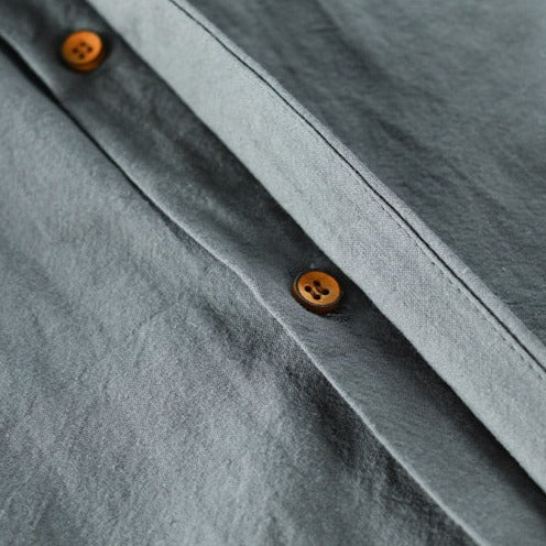 Zerbeto | Camicia con Collo alla Coreana Osaka™