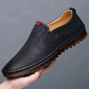 Mocassins à enfiler en cuir pour hommes - [BLACK FRIDAY] - [ACHETÉZ 1, RECEVÉZ 2 GRATUIT]